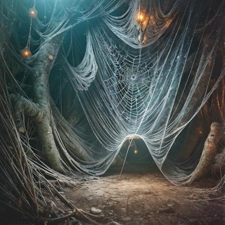 Giant spider lair