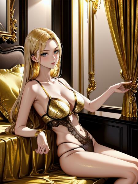 gold Luxury bedroom版本v1.0 (ID: 123940)