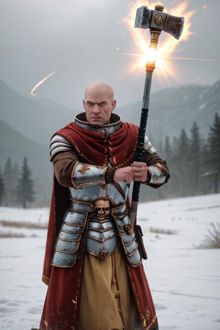 Warrior Priest of Sigmar ( Mark of Chaos Version）