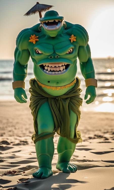 Monster Codex-XingTian | 怪物志-百鬼-刑天