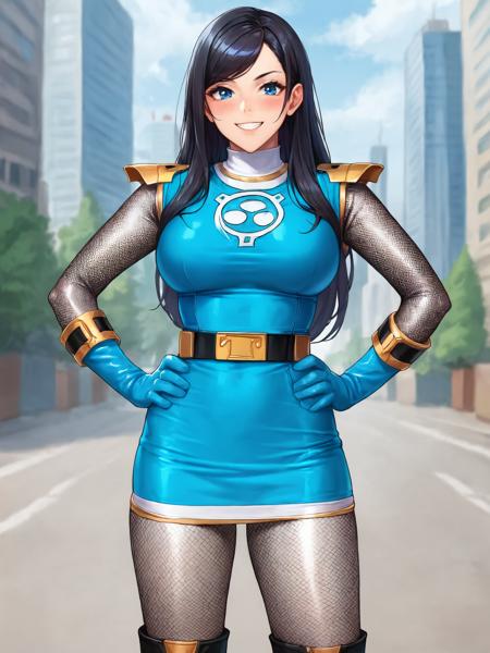 Saint Ninja Sentai Kage Blue 影忍戦隊カゲブルー | GIGA Tokusatsu Heroine ギガ特撮ヒロイン版本V1 (ID: 1122182)
