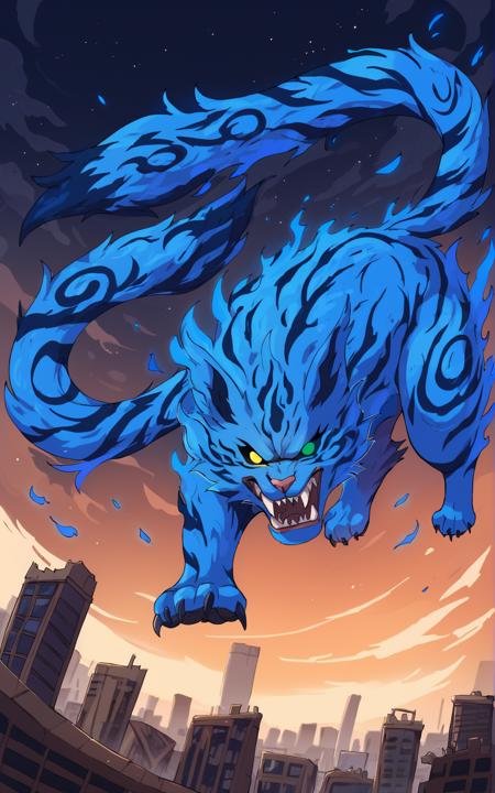 Matatabi (Feral/Anthro) - Naruto [PonyXL]