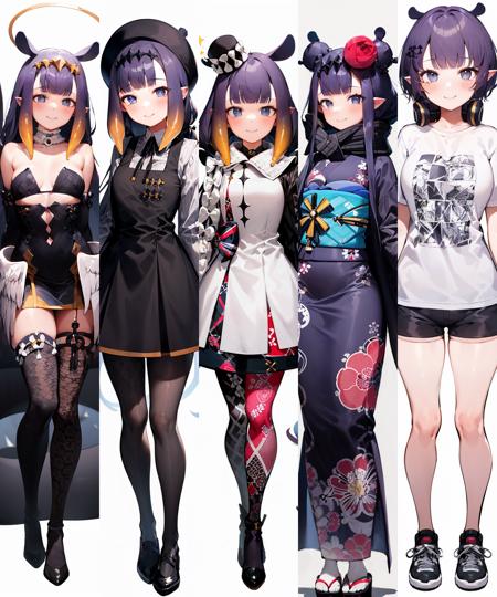 Ninomae Ina'nis (Hololive) 5 outfits版本v3 (ID: 170705)