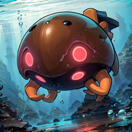 Kabuto: Dome Trilobite | カブト (Pokedex #0140) [Pony & SD1.5]