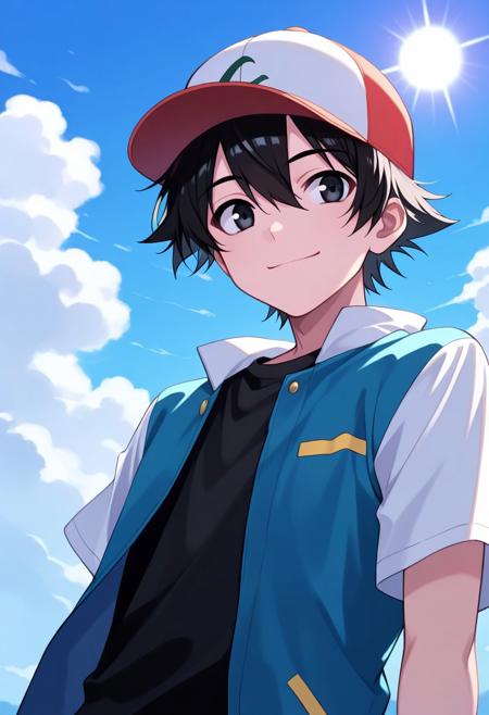Ash Ketchum / Satoshi - Kanto version - Pony + Illustrious