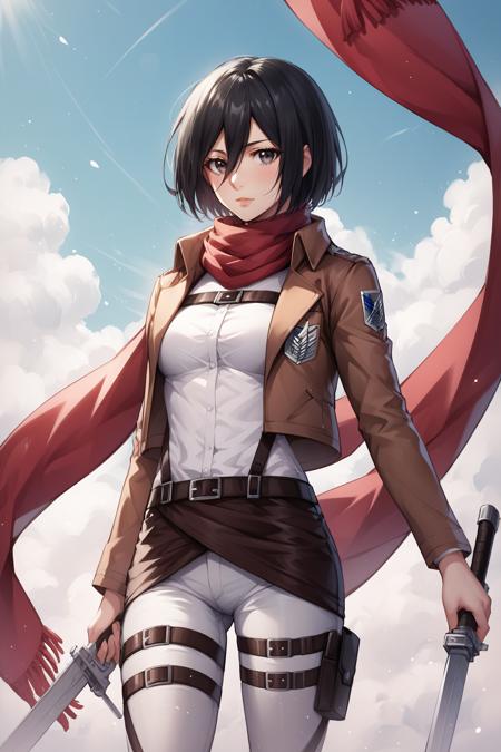 Mikasa Ackerman | Attack on Titan | PonyXL and sd 1.5版本SDXL v1.0 (ID: 413700)