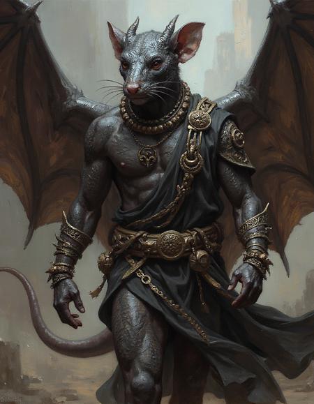 Eldritch Oil Painting | for Flux.1 dev