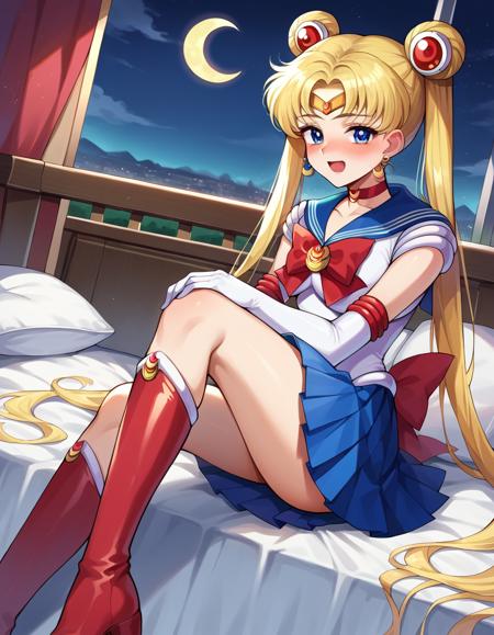 Usagi Tsukino (月野 うさぎ) / Sailor Moon (セーラームーン) - Sailor Moon (美少女戦士セーラームーン) - COMMISSION W/ DATASET