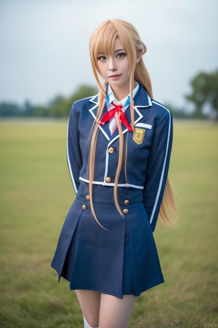 刀剑神域 结城明日奈 校服 yuuki asuna school uniform版本v1.0 (ID: 320890)