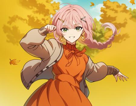 Pink Haired Girl - 『COLORs』【荒木哲郎×SawanoHiroyuki[nZk]：Hata Motohiro】 - COMMISSION
