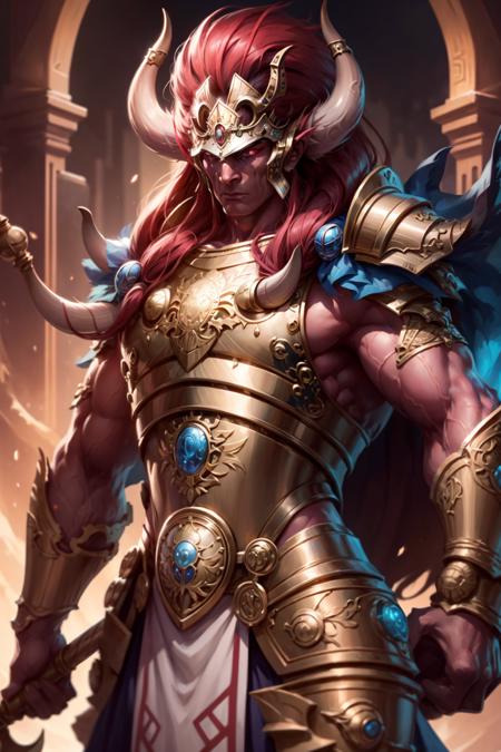 Magnus the Red, The Crimson King