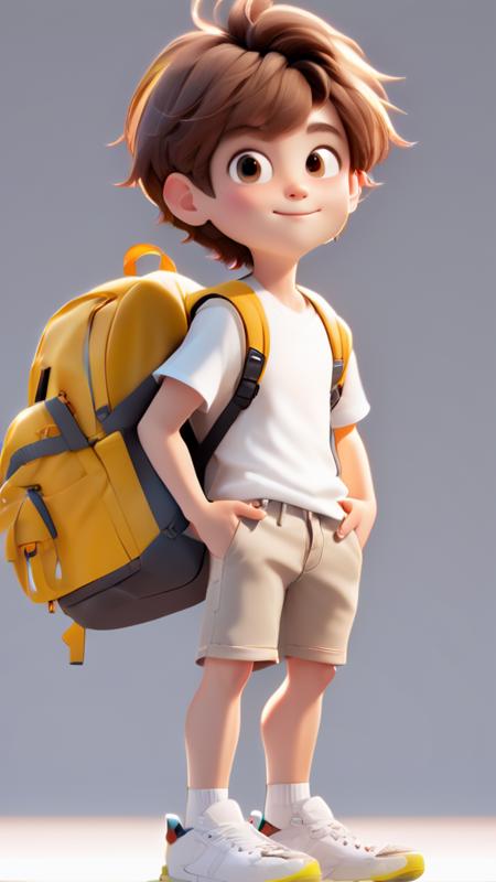 3D Cute Character SDXL