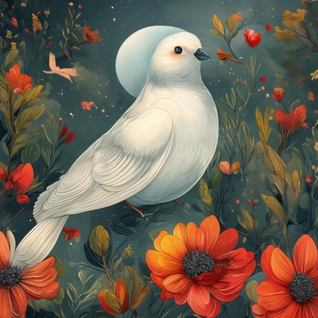 A theme of birds and flowers - tangbohu 43