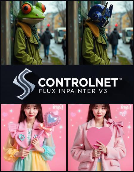 CONTROLNET FLUX INPAINTER V3版本V 3.3 (ID: 1091807)