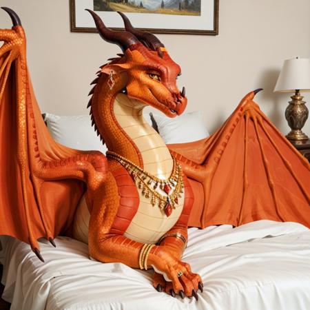 Skywing/Queen Scarlet/Peril (Wings of Fire) [PonyXL]版本Queen Scarlet (V2) (V2)