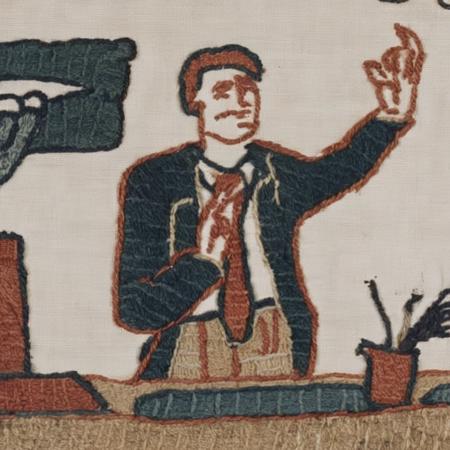 Bayeux Tapestry Style (Medieval Embroidery)