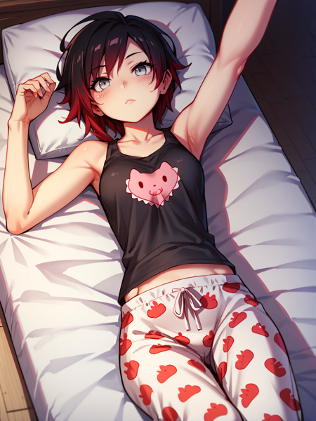 Ruby Rose (RWBY) - 8 Outfits (PonyXL / Illustrious)