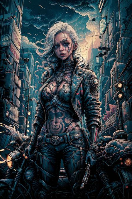 Dan Mumford Inspired Artstyle