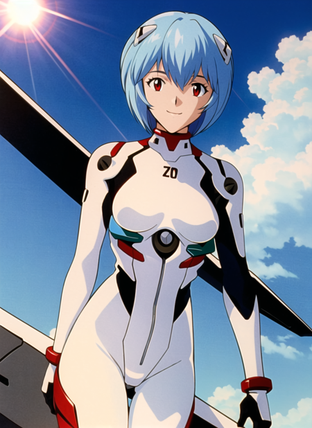 Neon Genesis Evangelion 1990s Anime Style LoRA