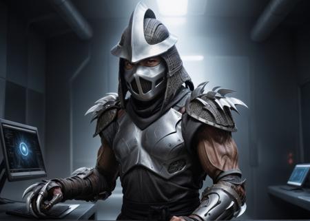 90s TMNT Shredder SDXL