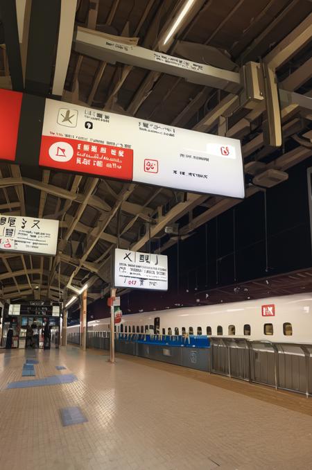 東京駅　東海道・山陽新幹線ホーム