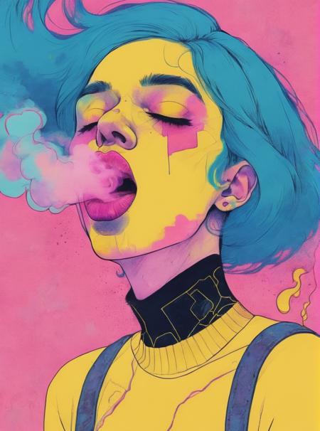 Graphic portrait