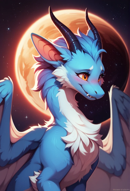 Darra, the fur Dragon Pony//Illustrious