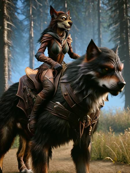 Worgen WoW Style [SDXL LoRA]