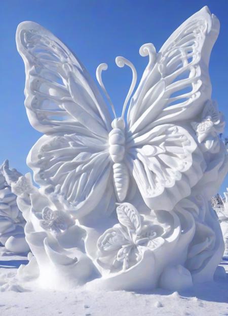 PE Snow Sculpture [Style]