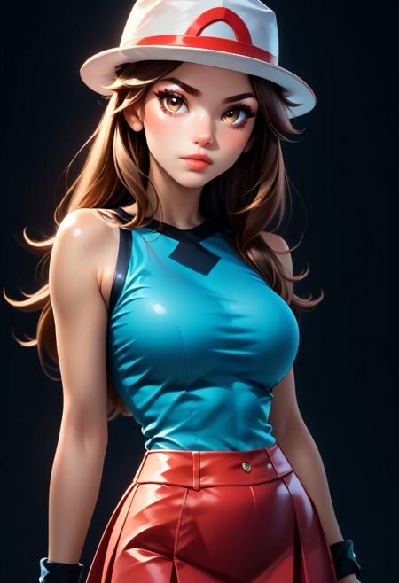 Leaf: Gorgeous Leaf Green | リーフ  (Pokemon) [Pony & Illustrious & SD1.5]