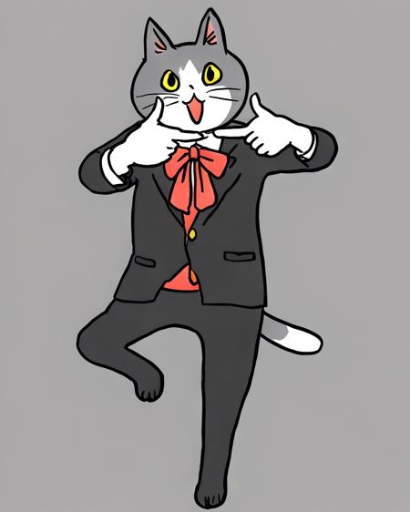 Shigotoneko(Genbaneko) Style - SDXL | 仕事猫（現場猫）