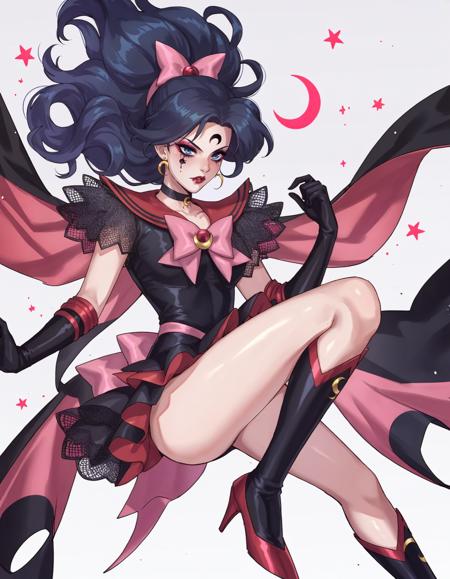 [Pony XL] Change-A-Character: Evil Sailor Scout, Your Waifu Has Joined the Force of Evil!版本EvilSailorScout_v1.0 (ID: 483871)