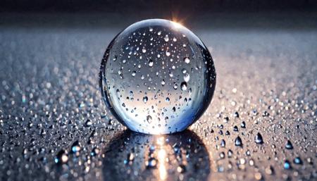 experimental world morph - tear drop / water drop