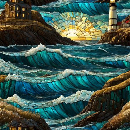 Stained Glass and Metal - CE - SDXL & Flux