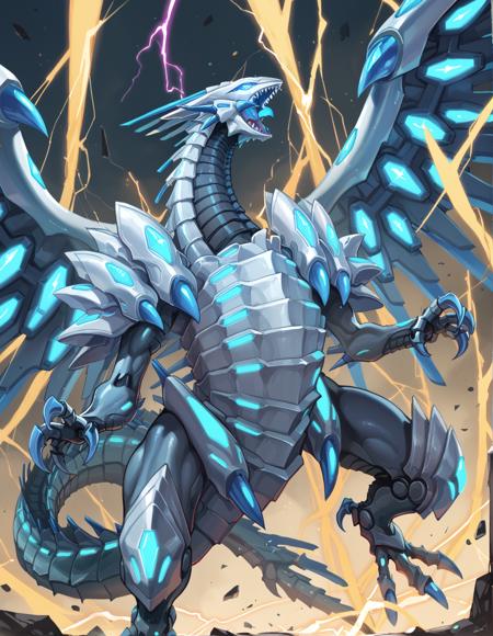 Yu-Gi-Oh! - Blue Eye Chaos Max Dragon (ブルーアイズ・カオス・ＭＡＸ・ドラゴン) PonyXL