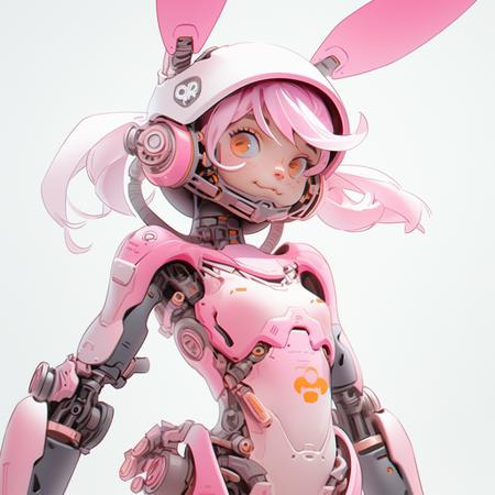 XSarchitectural-40PopmartMechaGirl For 2D3D