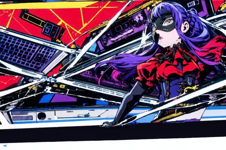 Persona 5 Cruncher style