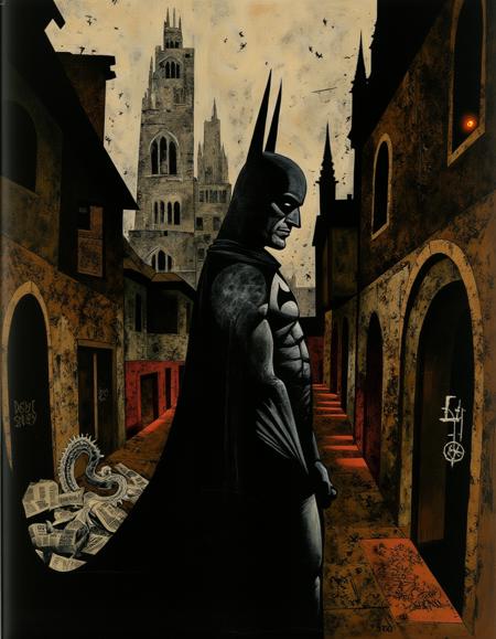 Dave McKean Style (Flux)版本V4 (ID: 884370)