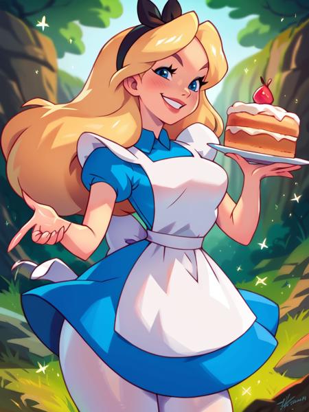 Alice In Wonderland! Disney - FLUX | SD 1.5 | XL PONY | Illustrious XL - by YeiyeiArt