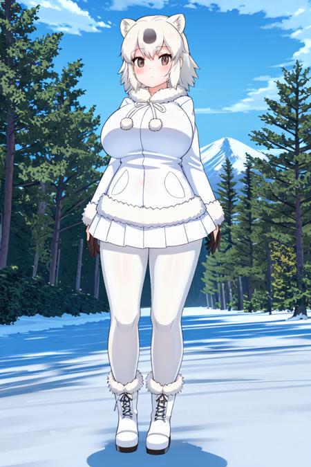 Polar bear (Kemono friends)版本v1.0 (ID: 23136)