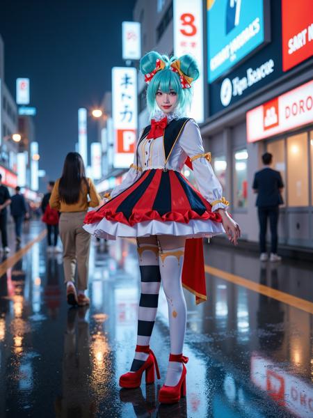 [Flux.1 D][Realistic] Hatsune Miku cosplay costume collection | 初音未来 cosplay 服饰合集