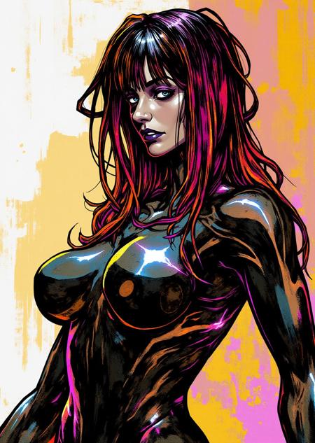 Flux Cyberpunk Tarot Style