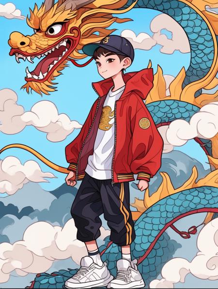 【Digital art Illustrations】Vivid Colors, Bold Lines, High Saturation