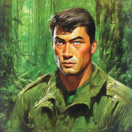 Style of Don Lawrence - SDXL