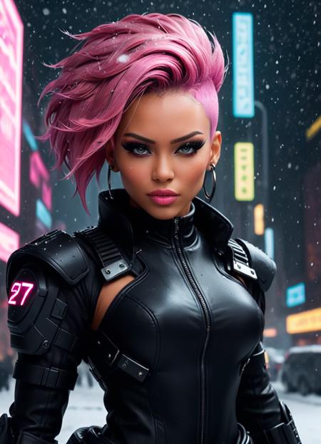FF Cyberpunk Style Series (+Dataset)版本FF ♀ Cyber - LyCORIS Lora (ID: 177021)