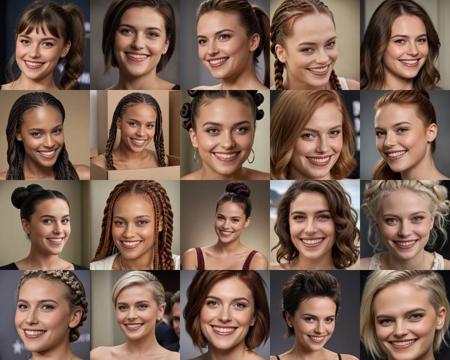 Women's Hair Styles (211)版本v2.0 (ID: 323491)