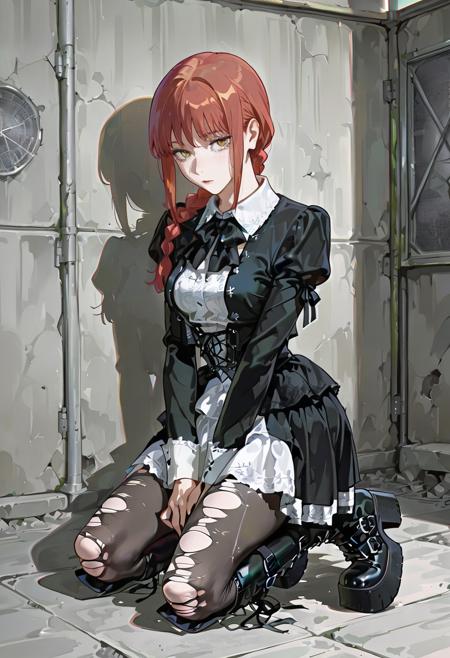 Metal Punk Layered Dress