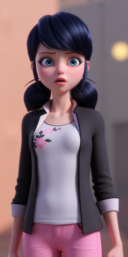 Marinette Dupain-Cheng, Ladybug, Miraculous. Different models and attires.