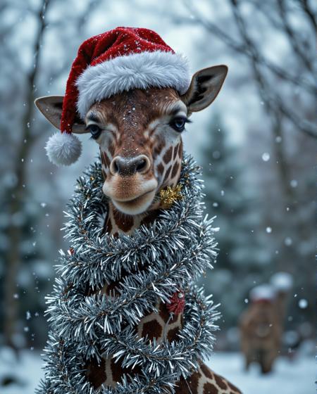 Jibs Christmas Tinsel Wrapped Anything [Flux + SDXL]