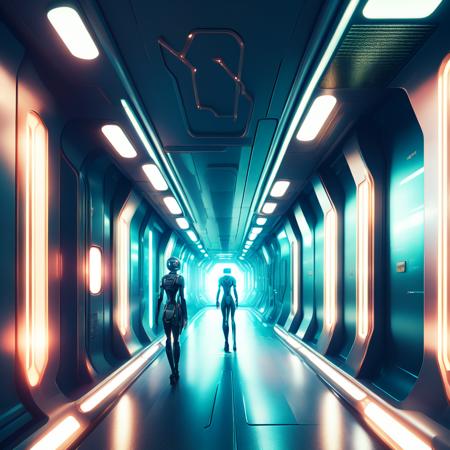 djz Corridor Futurism